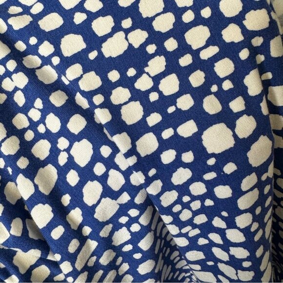 ELOQUII Elements Blue and White Printed Rayon Women's Maxi Dress Size 18/20 - Picture 5 of 13